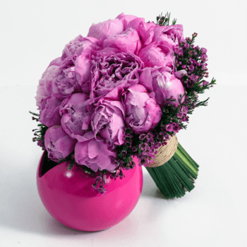 BRIDAL BOUQUET - Pink Peonies