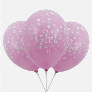 Baby Girl Balloons