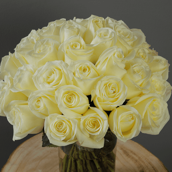 Bunch of White Roses