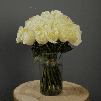 Bunch of White Roses