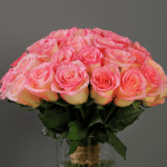 Bunch of light pink Roses-1