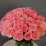 Bunch of light pink Roses-2