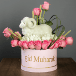 Eid Gift Box - Pink & White