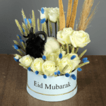 Eid Gift Box White & Blue-2
