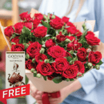 Mix Roses & Spray Roses free godiva