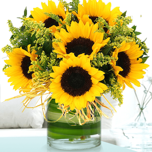 Sunflower Bouquet delivery in qatar