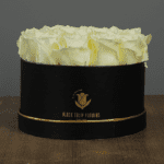 White Roses in Black Box-