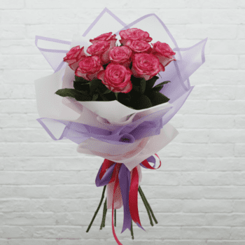 Bunch of Pink Rose bouquet