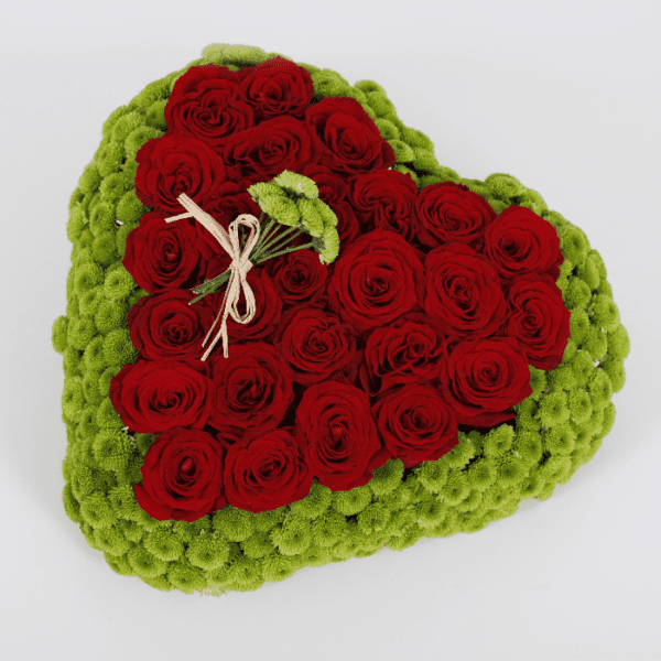 heart shaped arrangement