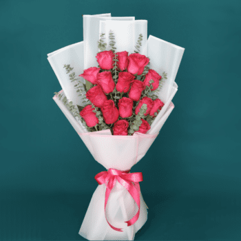 pink roses bouquet delivery in qatar