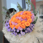 purple and orange