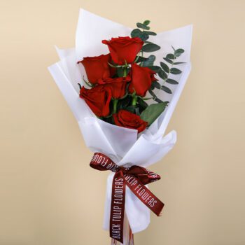 Cutie Red Rose Bouquet delivery online in qatar