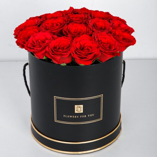 Mutual Love flower box by Black Tulip Flowers