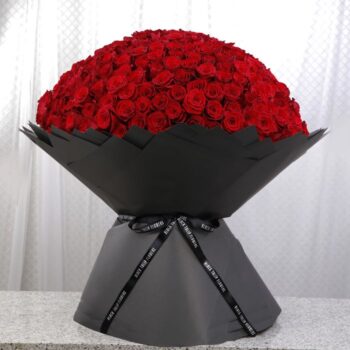 Pure Love (500 Red Roses Bouquet) by Black Tulip Flowers