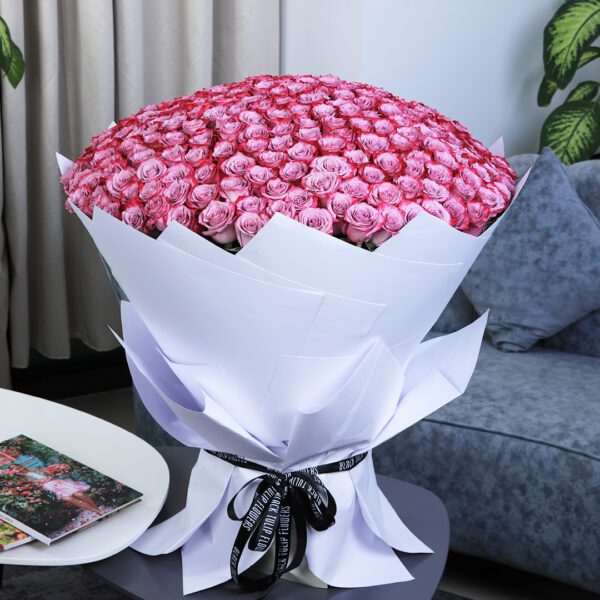 Astounding Deep Purple Bouquet by Black Tulip Flowers