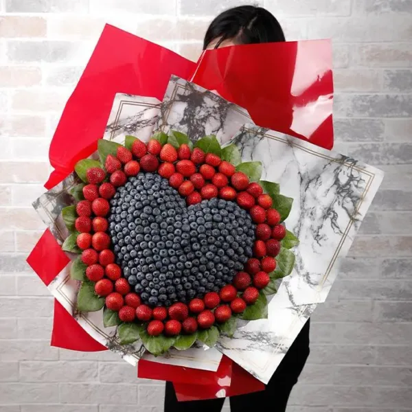 Strawberry and Blueberry Bouquet