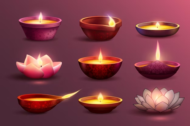 diwali lights arrangements