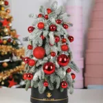 Christmas Tree with Red Balls