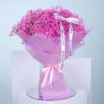Pink Gypsophila Bouquet3