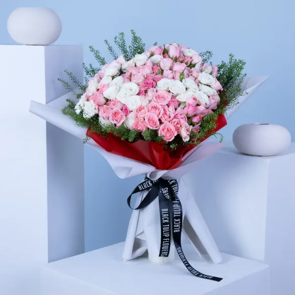 Innocence of Love Pink Flowers qatar