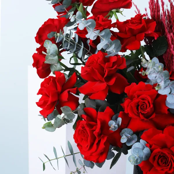 Full Bloom Red Roses Box Online