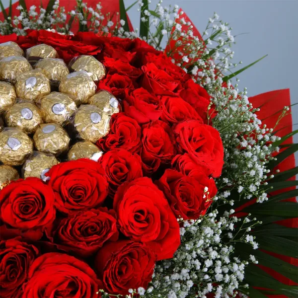 Queen of red roses bouquet online