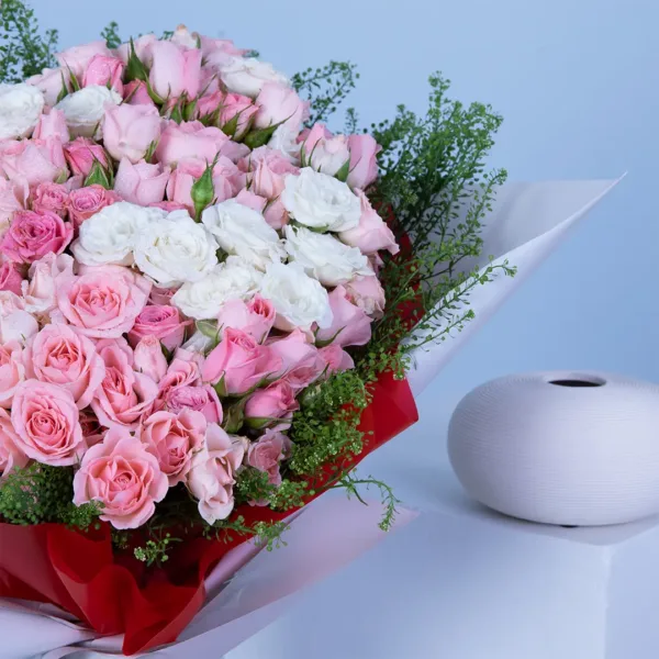 Innocence of Love Pink Flowers Online Delivery