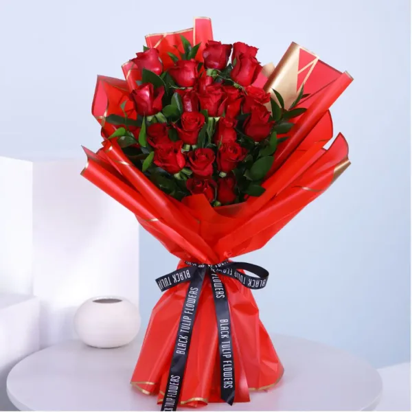 Ruby Romance Bouquet online delivery