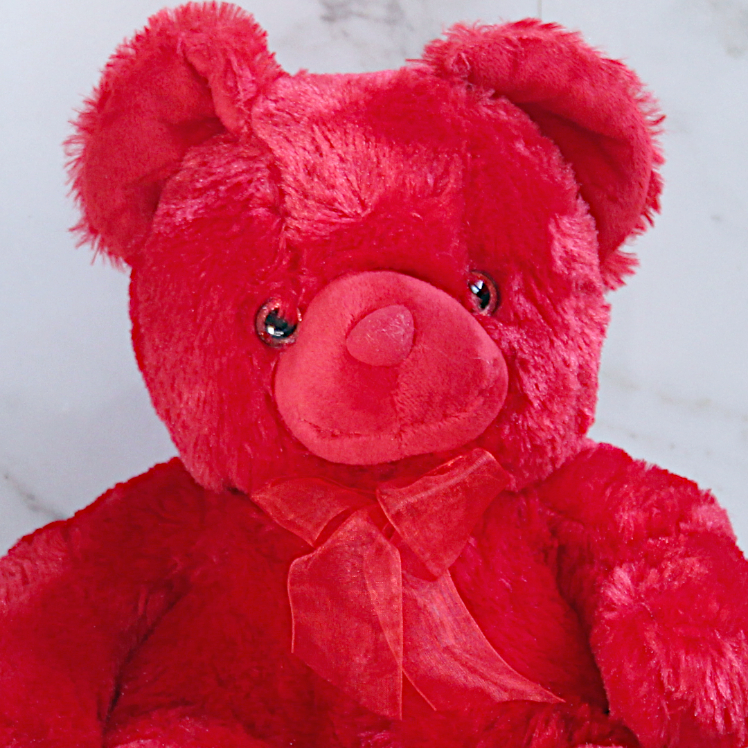 Send 30cm Red Teddy Bear Online Delivery In Qatar