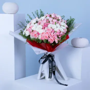 Valentine’s pink flowers