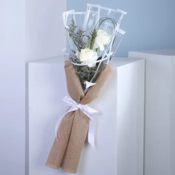 Double White Rose Splendour