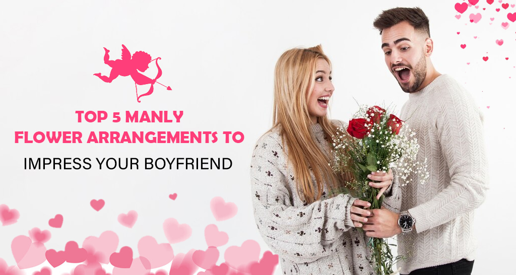 Top 5 Manly Flower Arrangements To Impress Your Boyfriend Black Tulip