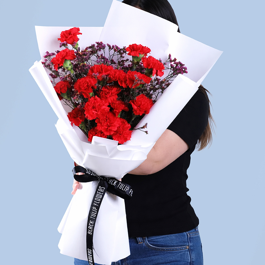 Carnation Waxflower Romance